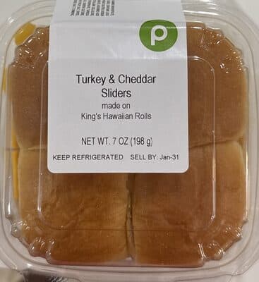 Turkey & Cheddar Sliders