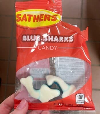 Blue Sharks Candy