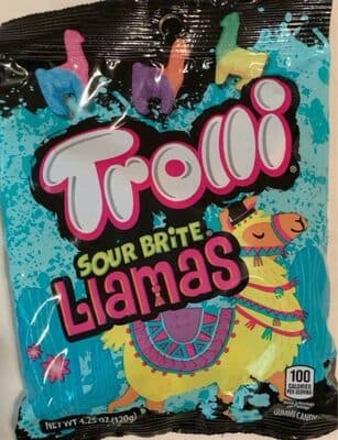 Tropical Llamas Flavored Gummi Candy, Passion Fruit, Pineapple, Mango, Berry Punch, Strawberry, Blueberry