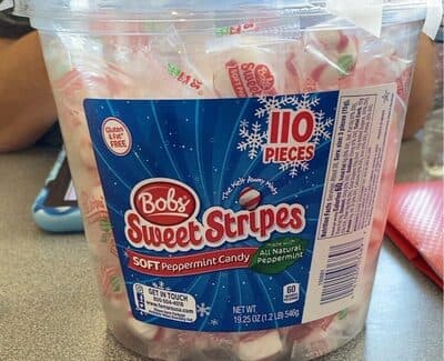 Peppermint Sweet Stripes Soft Candy