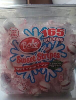 Soft peppermint stripes