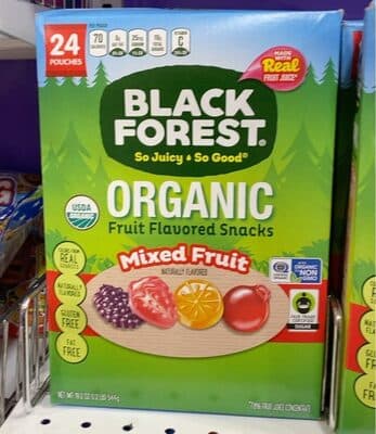 Mixed Fruit Flavored Snacks