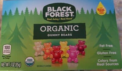 Strawberry, Apple, Orange, Lemon, Pineapple, Cherry Flavored Gummy Bears
