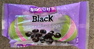 Black Flavored Jelly Bird Eggs Candy