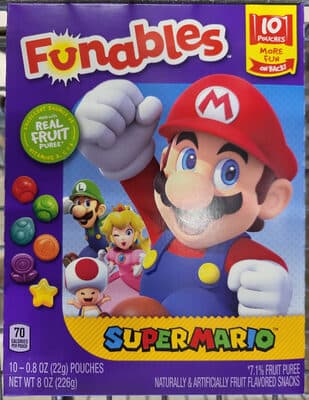 Supermario Fruit Flavored Snacks