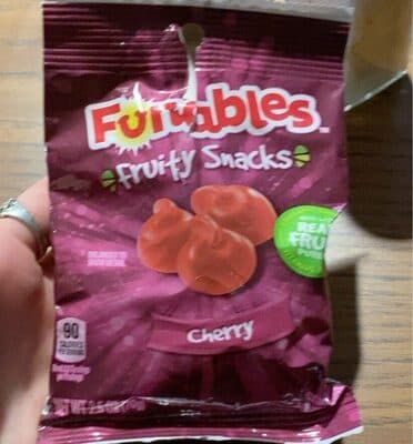 Cherry Fruit Flavored Fruity Snacks