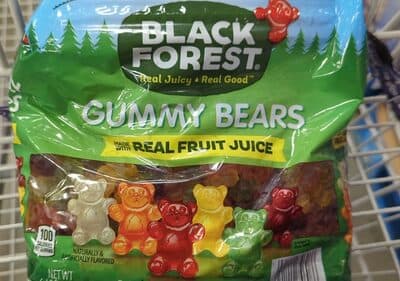 Fruity Flavors Gummy Bears, Cherry, Lemon, Pineapple, Orange, Apple, Strawberry