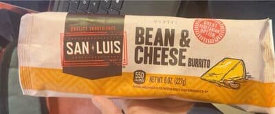 Bean & Cheese Burrito