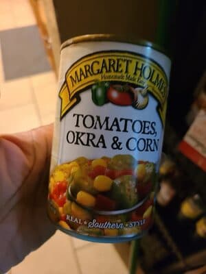 Tomatoes Okra And Corn