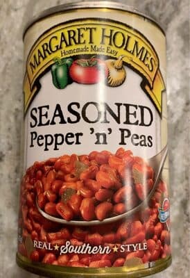 Seasoned Pepper 'n' Peas