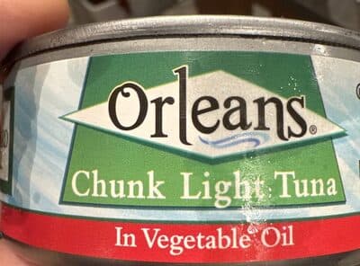 Chunk Light Tuna in Vegetable Oil