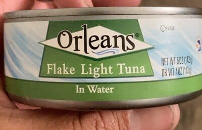 Flake light tuna