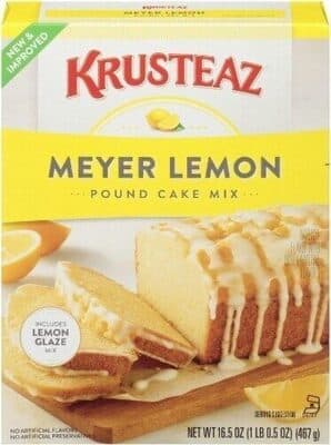 Meyer Lemon Pound Cake Mix