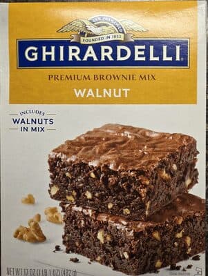 Walnut Premium Brownie Mix
