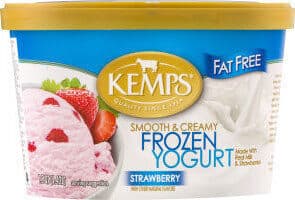 Smooth & Creamy Frozen Yogurt, Strawberry