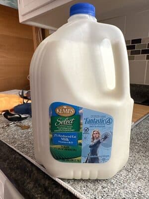 2% Reduced Fat Milk