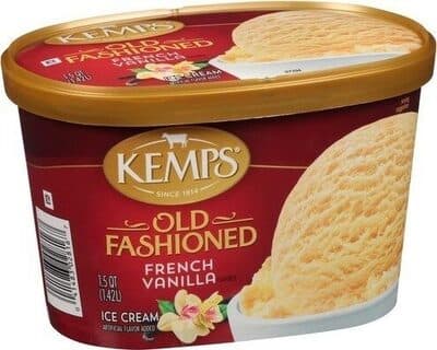 French Vanilla Flavored Old Fashioned Ice Cream