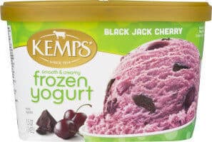 Black Jack Cherry Frozen Yogurt