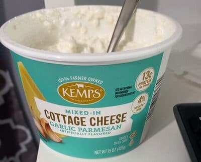 Garlic Parm Cottage Cheese