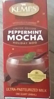 Peppermint Mocha Flavored Holiday Nog