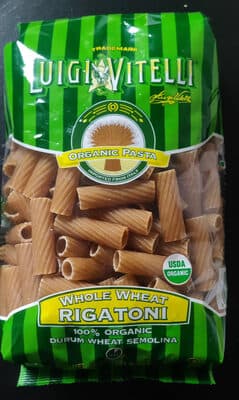 Organic Whole Wheat Rigatoni