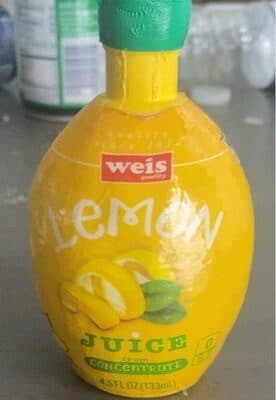 Lemon Juice From Concentrate