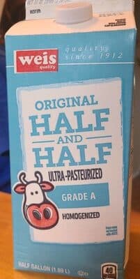Weis Quality Half & Half, Original