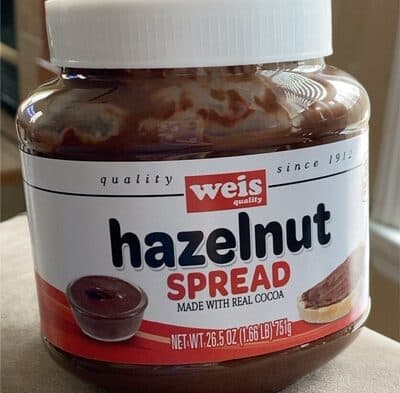 Hazelnut Spread With Real Cocoa
