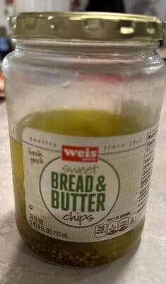 SWEET BREAD & BUTTER CHIPS