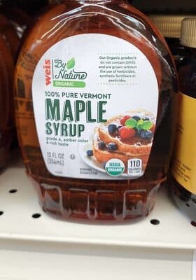 100% Pure Vermont Maple Organic Syrup