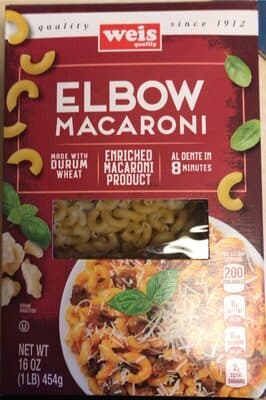 CLASSIC PASTA ENRICHED MACARONI PRODUCT, ELBOW MACARONI