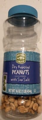 Dry Roasted Peanuts with Sea Salt