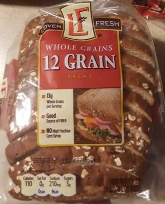 WHOLE GRAINS BREAD, 12 GRAIN