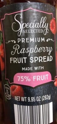 Premium Raspberry Fruit Spread