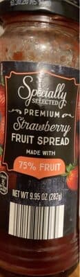 Premium Strawberry Fruit Spread