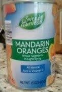 Mandarin Oranges Whole Segments in Light Syrup