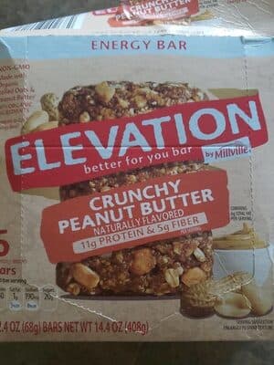 Crunchy Peanut Butter Elevation Energy Bar