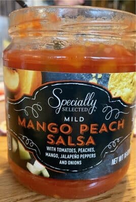 Mild Mango Peach Salsa