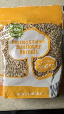 SOUTHERN GROVE, ROASTED & SALTED SUNFLOWER KERNELS