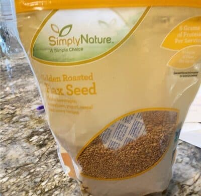 Flax seed Golden roasted