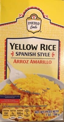 Spanish Style Yellow Rice