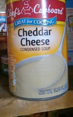 Cheddar Cheese Condensed Soup