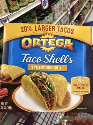 Yellow Corn Taco Shells