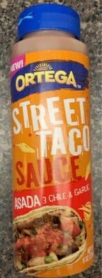 Asada 3 Chile & Garlic Street Taco Sauce