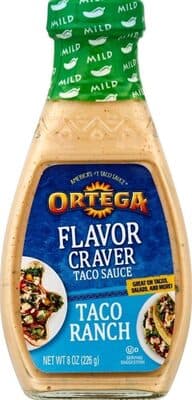 Mild Taco Ranch Flavor Craver Taco Sauce