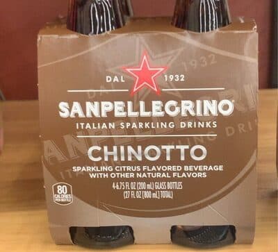 Chinotto Sparkling Citrus Flavored Beverage