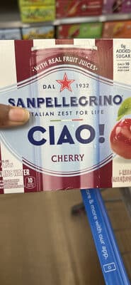 Ciao! Cherry Sparkling Water