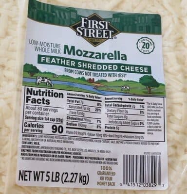 Mozzarella Feather Shredded Cheese