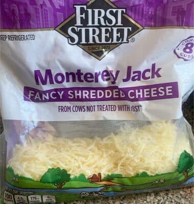 Monterey Jack Fancy Shredded Cheese