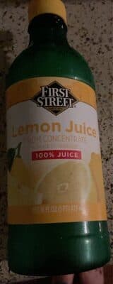 Lemon Juice From Concentrate